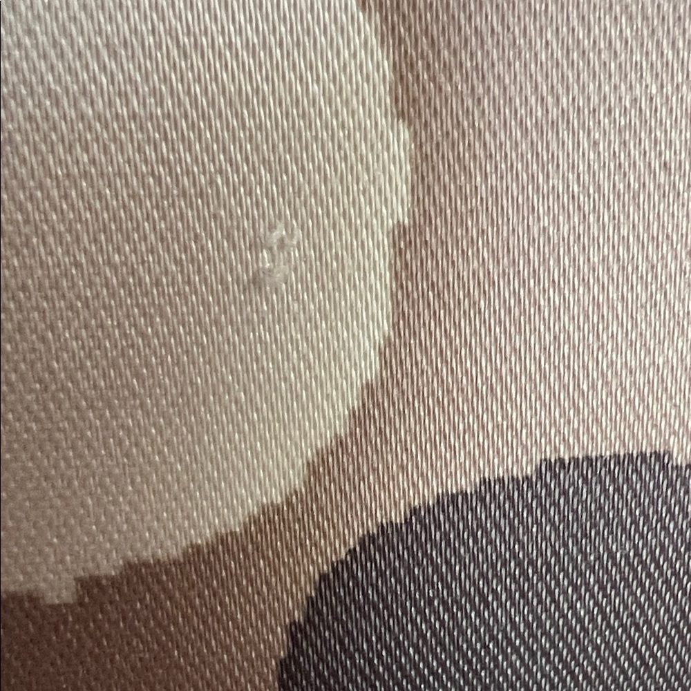 Coach Cream and Red Polka Dot Canvas Tote with Tan Leather Trim GUC 2 Tags - Picture 9 of 17